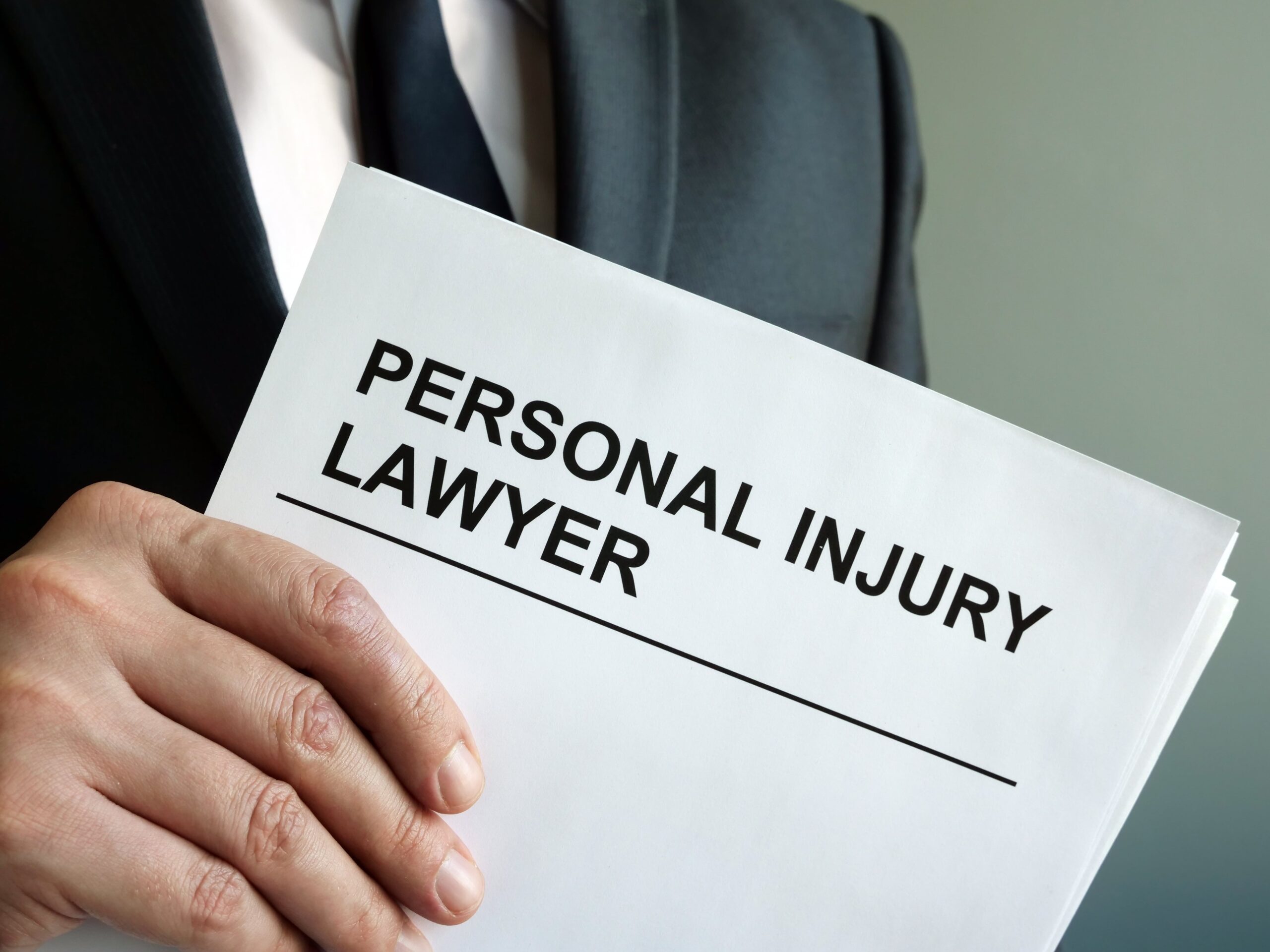 Personal Injury Lawyer Papers